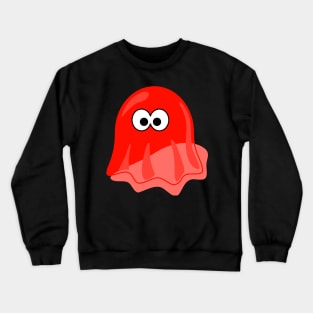 Adorable little red ghost Crewneck Sweatshirt